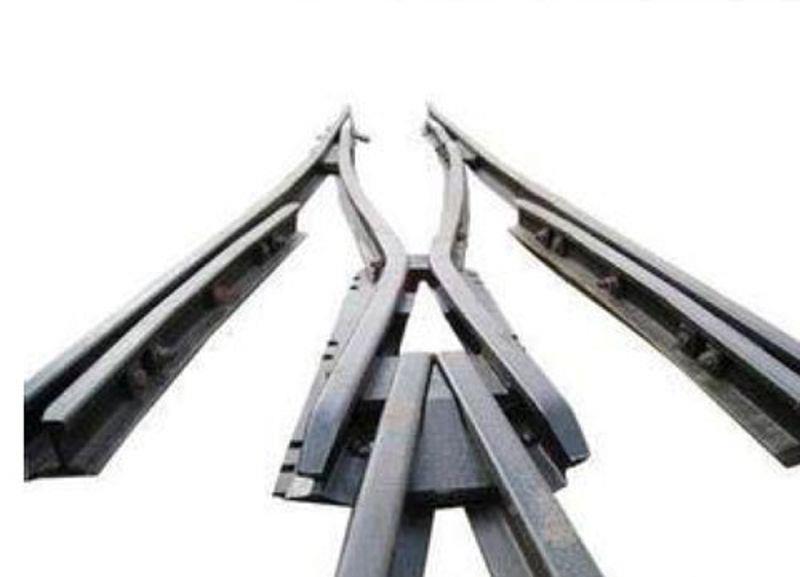 首组有轨电车单开道岔